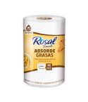Toallas De Cocina Multiusos Rosal Absorbe Grasas x 80 Hojas x Rollo Triple Hoja