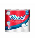 Papel Higiénico Rosal Ultra Confort Xxg Triple Hoja x 12 Unidades x 30mts