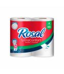Papel Higiénico Rosal Ultra Confort Xg Triple Hoja x 4 Unidades x 25mts