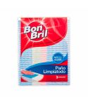 Paño Absorbente Limpiatodo Bon Bril x 3 Unidades