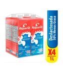 Leche Alquería Deslactosada Semidescremada 50% Menos Grasa Tetra x 1000ml x 4 Unidades