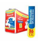 Leche Alquería Deslactosada Semidescremada Bolsa x 1100ml x 6 Unidades
