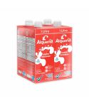 Leche Alquería Sabor Original Larga Vida Tetra x 1000ml x 4 Unidades