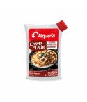 Crema De Leche Alquería Semientera Uht Preparaciones Calientes Doypack X 170gr