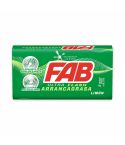 Detergente En Barra Fab Ultra Flash Arrancagrasa Limón x 300gr