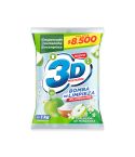 Detergente En Polvo 3d Multiusos Bomba De Limpieza + Bicarbonato Aroma Explosión De Manzana X 1000gr