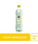 Agua Saborizada H2oh Maracuyá Gasificada Pet X 600ml