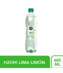 Agua Saborizada H2oh Lima Limón Gasificada Pet X 600ml