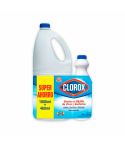 Blanqueador Desinfectante Clorox Original Pet x 1800ml + 460ml Súper Ahorro