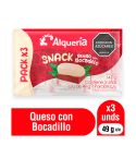 Snack De Queso Con Bocadillo Alquería X 49gr X 3 Unidades