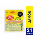 Jamón Ideal Rica x 400gr x 21 Tajadas