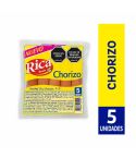 Chorizos De Cerdo Rica X 175gr X 5 Unidades