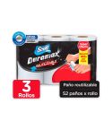 Toallas De Cocina Multiusos Scott Duramax Paño Reutilizable x 52 Hojas x 3 Rollos Súper Oferta