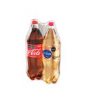 Bebida Gaseosa Coca Cola Sabor Original Pet X 1500ml + Agua Brisa Con Gas Sabor Manzana X 1500ml