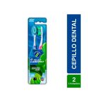 Cepillo De Dientes Fluocardent Medio Limpieza Max x 2 Unidades