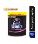 Detergente Líquido Woolite Ropa Oscura Con Keratina Doypack x 1800ml