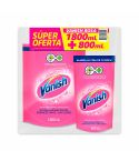 Desmanchador Gel Multiusos Vanish Ropa Color Doypack x 1800ml + 800ml Súper Oferta