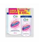 Desmanchador Gel Multiusos Vanish Blanco Total Doypack x 1800ml + 800ml Súper Oferta