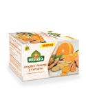 Aromáticas Hindú Jengibre, Naranja Y Cúrcuma x 30gr x 20 Sobres