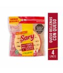 Arepas De Queso Rellenas Con Queso Sary Sin Gluten x 380gr x 4 Unidades