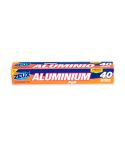 Papel Aluminio Zeux Caja x 40mts