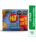 Jugo Hit Sabores Surtidos Tetra x 200ml Pague 10 Lleve 12 Unidades