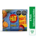 Jugo Hit Sabores Surtidos Tetra x 200ml Pague 5 Lleve 6 Unidades
