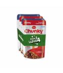 Alimento Húmedo Para Perro Chunky Delidog Surtidos x 100gr x 4 Unidades Pague 3 Lleve 4