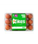 Huevos Kikes Tipo XL Colorado Pet x 15 Unidades