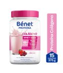 Alimento En Polvo Bénet Proteína Colágeno Sabor A Frutos Rojos Pet X 375gr
