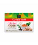 Aromáticas Nature's Heart Cúrcuma Y Jengibre x 30gr x 20 Sobres