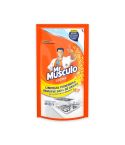 Limpiador Líquido Quitagrasa Mr. Musculo Cocina Aroma Naranja Repuesto Doypack x 500ml