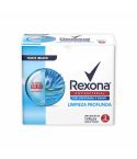 Jabón En Barra Rexona Antibacterial Limpieza Profunda x 110gr x 3 Unidades
