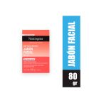 Jabón En Barra Facial Neutrogena Glicerina Piel Mixta A Grasa X 80gr