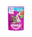 Alimento Húmedo Para Gato Whiskas Adulto Mayor A 1 Año Gatos Castrados Sabor A Pescado x 85gr