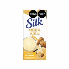 Bebida Líquida Silk A Base De Almendra Sabor A Vainilla Tetra X 946ml