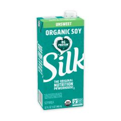Bebida De Soya Silk Organic Sin Endulzante Tetra x 946ml