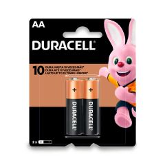 Pila Duracell Alcalina Tipo Aa Blíster x 2 Unidades