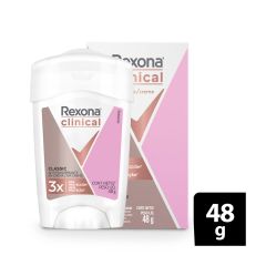 Desodorante En Crema Rexona Clinical Women Classic x 48gr