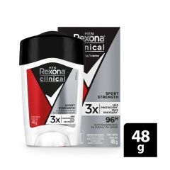 Desodorante En Crema Rexona Clinical Men Sport Strenght x 48gr