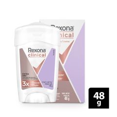 Desodorante En Crema Rexona Clinical Women Extra Dry x 48gr