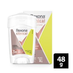 Desodorante En Crema Rexona Clinical Women Stress Control x 48gr