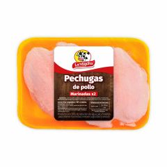 Pechuga De Pollo La Vaquita Bandeja Peso Aprox. 1400gr x 2 Unidades x Peso