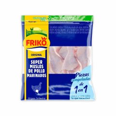 Súper Muslos De Pollo Marinados Friko Bolsa Peso Aprox. 1800gr x 8 Unidades