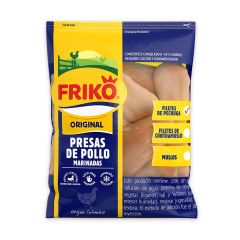 Filetes De Pechuga De Pollo Friko Bolsa Peso Aprox. 2000gr x 8 Unidades