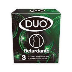 Preservativo Duo Retardante x 3 Unidades