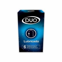 Preservativo Duo Lubricado x 6 Unidades