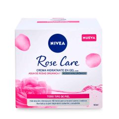 Crema Corporal Nivea Hidratante Agua De Rosas Pet x 50ml