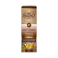 Shampoo Tío Nacho Anti Canas Anti Caída x 415ml