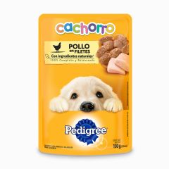 Alimento Húmedo Para Perro Pedigree Cachorro Sabor A Filetes De Pollo x 100gr